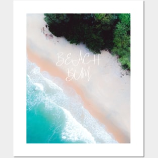 Beach bum - Top travel + beach lover design Posters and Art